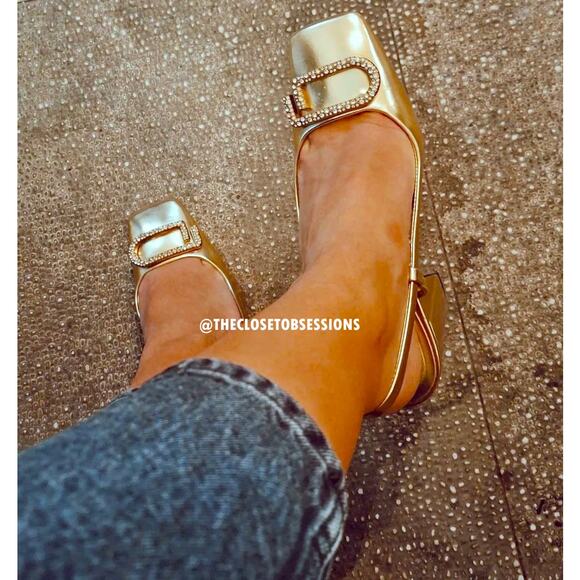 ZARA Square Toe Pumps NWT - Picture 8 of 16